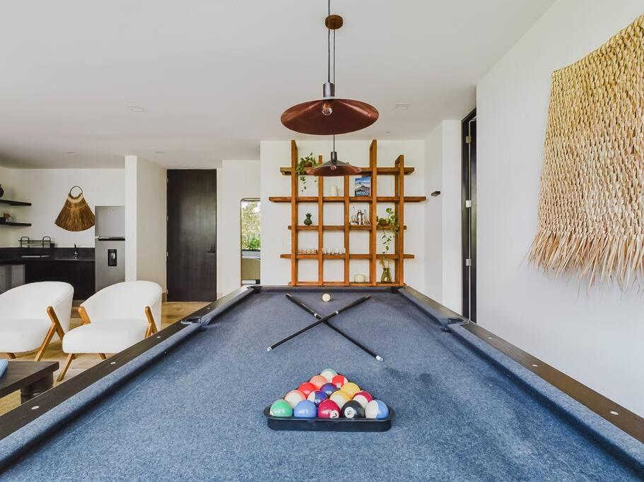 טולום Omara 306 Luxe 2 Bdr Apartment Pooltable Great Pool מראה חיצוני תמונה